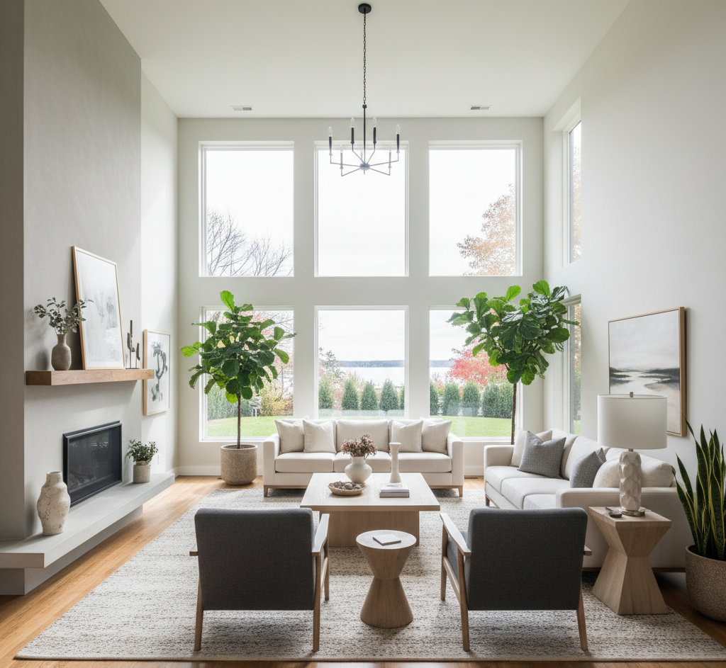 connecticut real estate interior living room